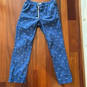 Vineyard Vines cotton pj bottoms “fish bones”